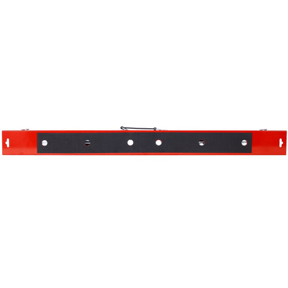 Saw Horses 2 Pack, Folding Portable Work Horse with Fast Open Legs, Convenient Handle, Heavy Duty Steel Sawhorse for Garage, Workshop, Fully Assembled,red+black color - 1st Choice Furniture Direct