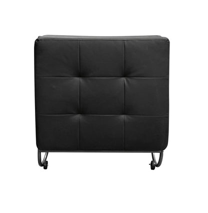 Senon Black Finish Adjustable Chair (Futon) - 1st Choice Furniture Direct