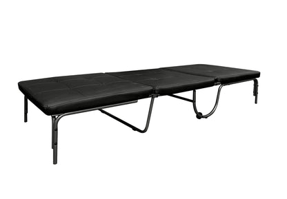 Senon Black Finish Adjustable Chair (Futon) - 1st Choice Furniture Direct