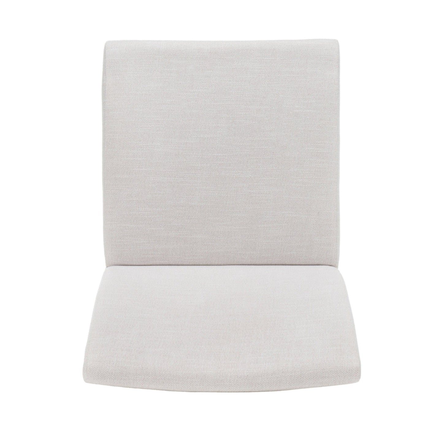 Set of 2 Light Beige Upholstered Dining Chairs - 1st Choice Furniture Direct