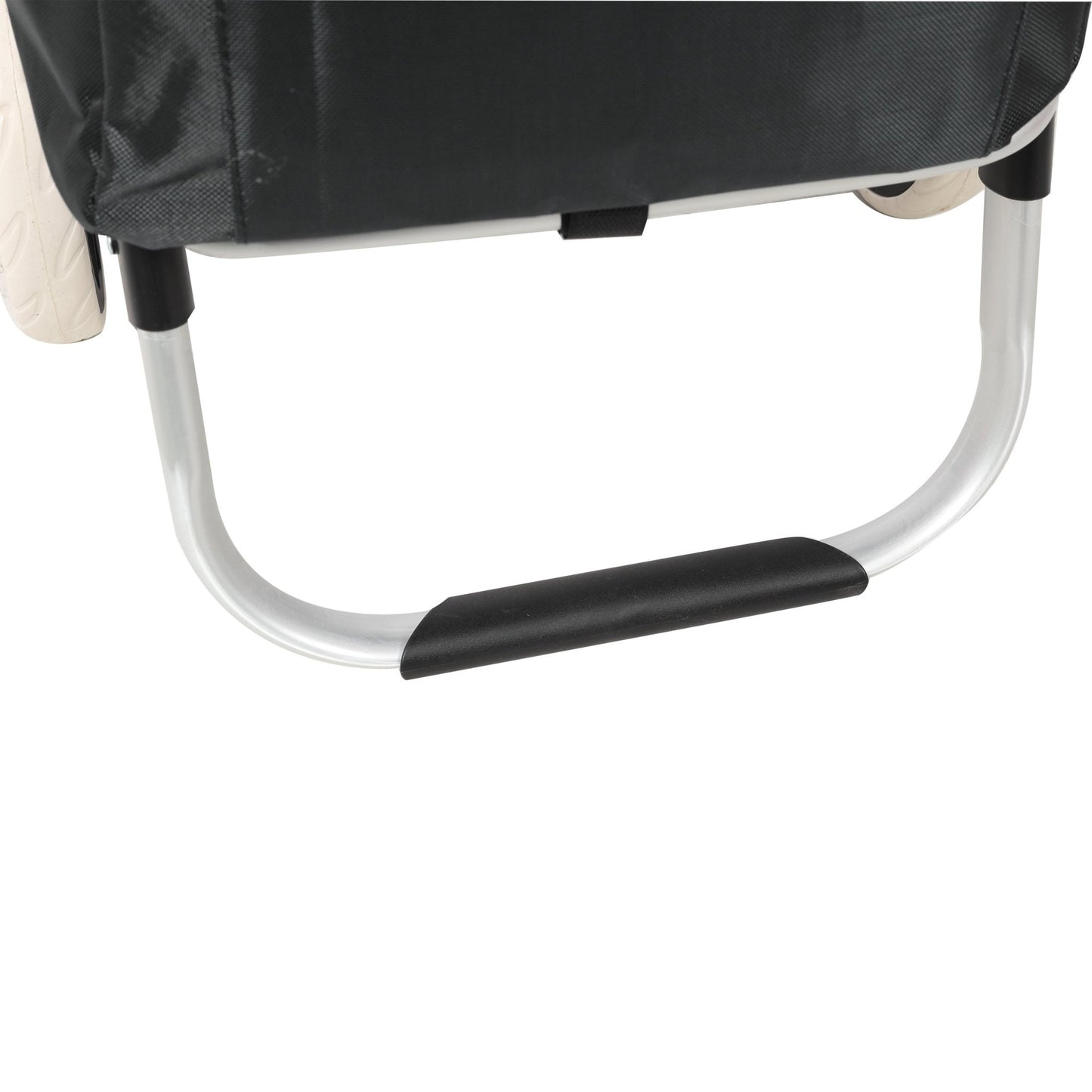 Shopping Trolley with Wheels,Trolley Black Foldable Shopping Cart,Removable Shopping Oxford Waterproof Bag,Black - 1st Choice Furniture Direct