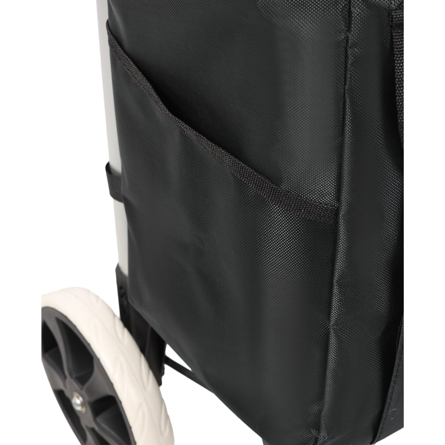 Shopping Trolley with Wheels,Trolley Black Foldable Shopping Cart,Removable Shopping Oxford Waterproof Bag,Black - 1st Choice Furniture Direct