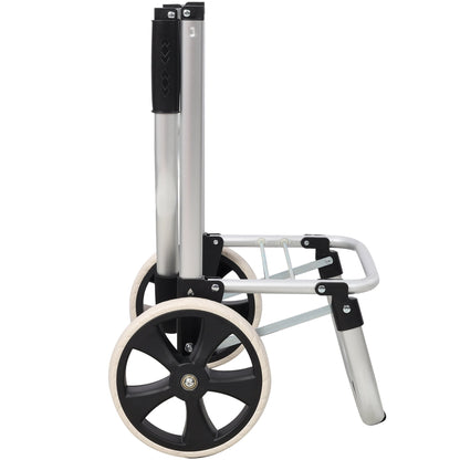 Shopping Trolley with Wheels,Trolley Black Foldable Shopping Cart,Removable Shopping Oxford Waterproof Bag,Blue - 1st Choice Furniture Direct
