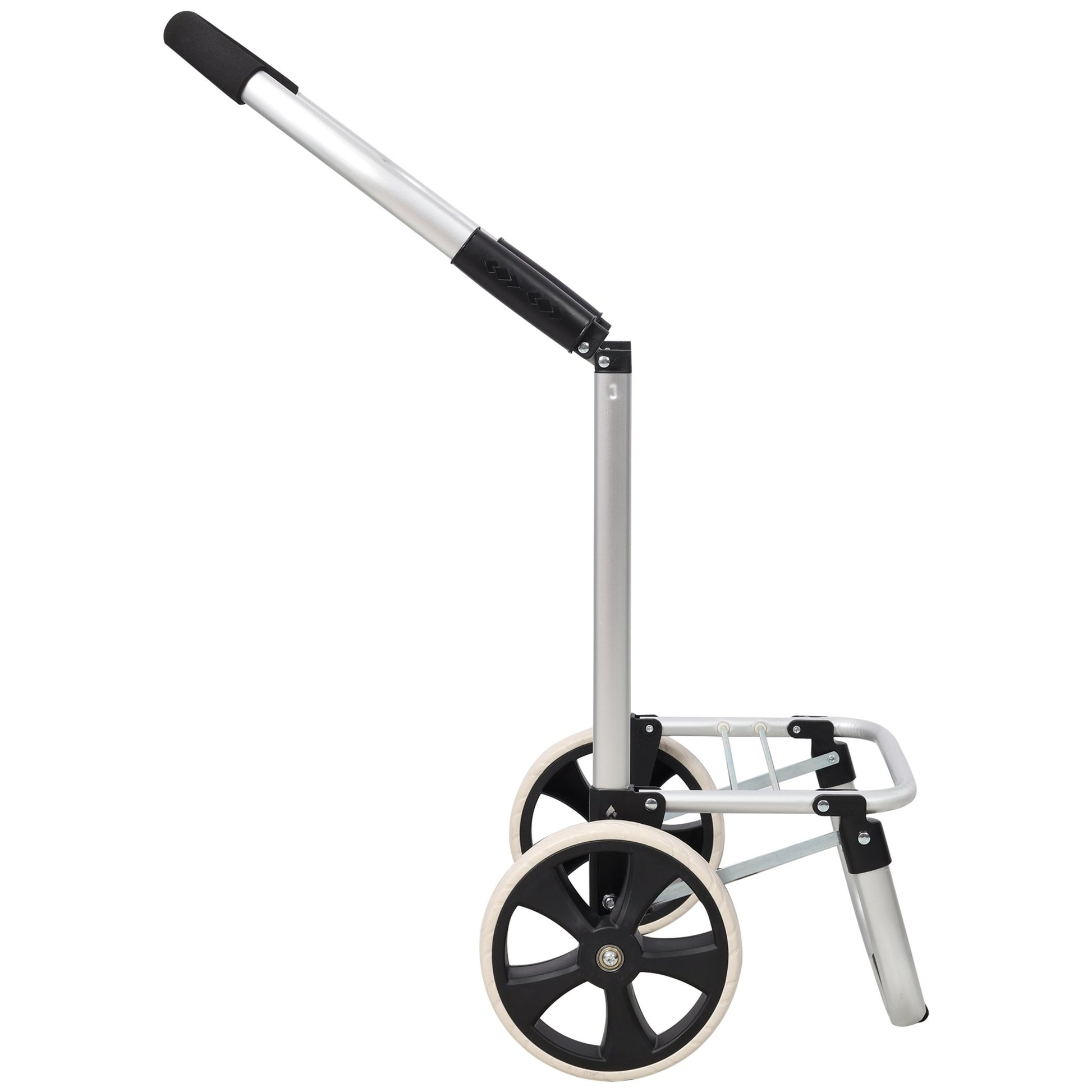 Shopping Trolley with Wheels,Trolley Black Foldable Shopping Cart,Removable Shopping Oxford Waterproof Bag,Blue - 1st Choice Furniture Direct