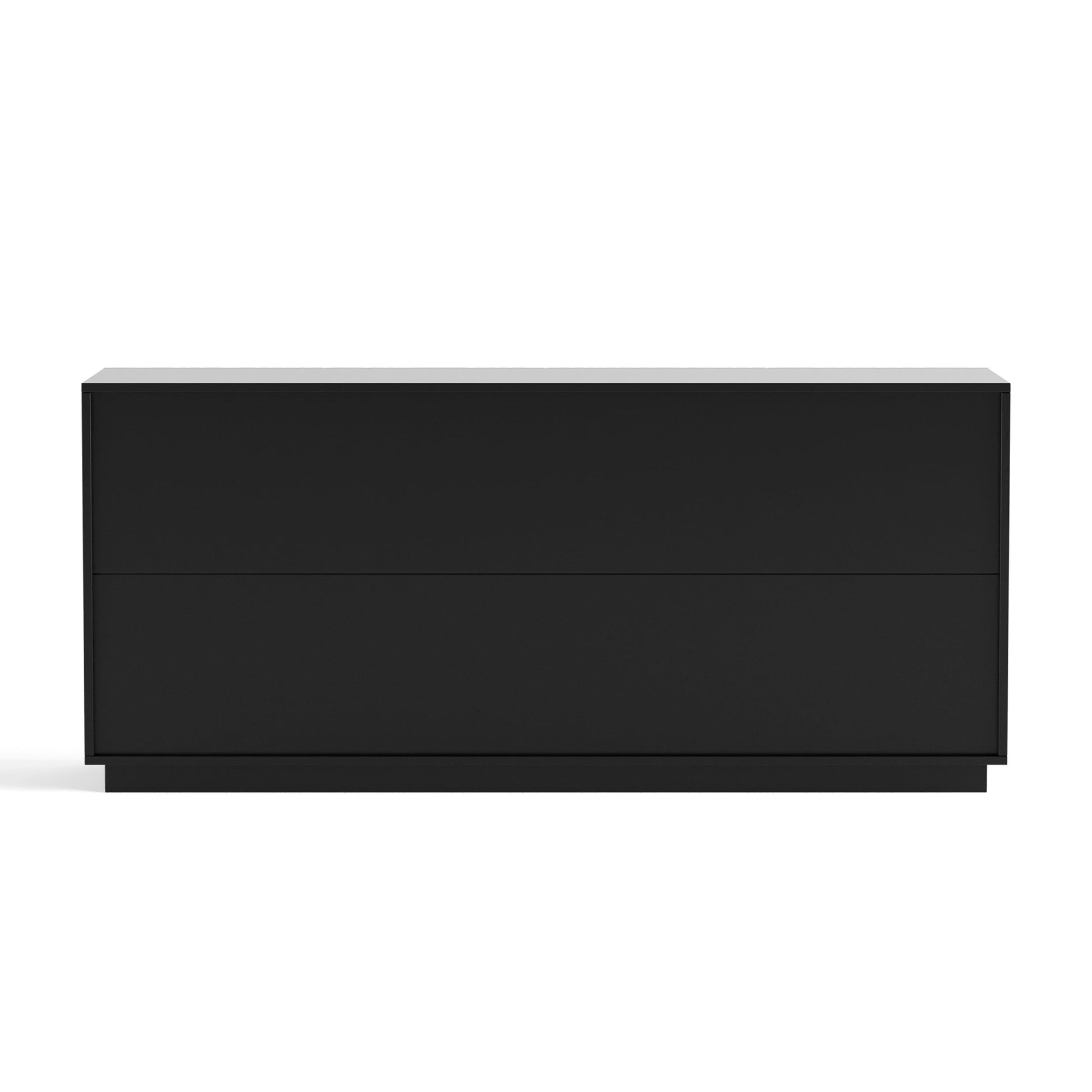 Sideboard Buffet Cabinet, 4 Doors Modern Accent Storage Sideboard, Luxurious Floor Cabinet Buffet with Freestanding Anti Dumping for Kitchen, Living Room, 59' Wide Rectangular Buffet Table(Black) - 1st Choice Furniture Direct