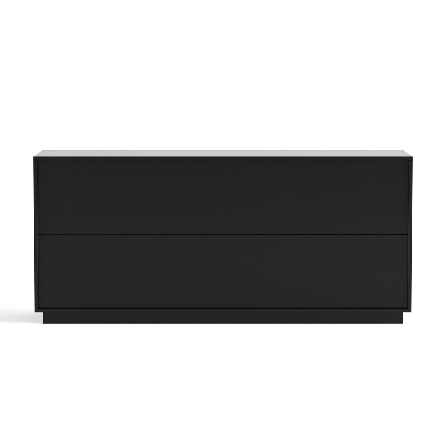Sideboard Buffet Cabinet, 4 Doors Modern Accent Storage Sideboard, Luxurious Floor Cabinet Buffet with Freestanding Anti Dumping for Kitchen, Living Room, 59' Wide Rectangular Buffet Table(Black) - 1st Choice Furniture Direct