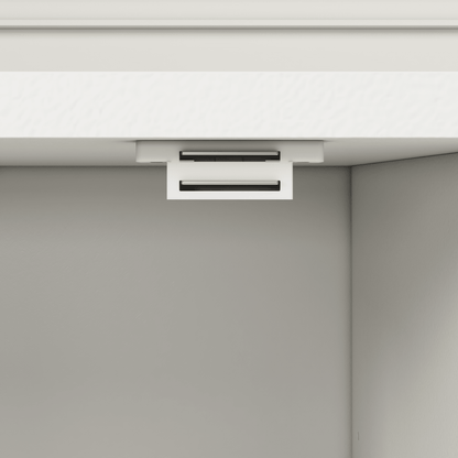 Sideboard Buffet Cabinet with Storage, Large Kitchen Storage Cabinet with 1 Drawer and 4 Doors, Modern Coffee Bar for Kitchen Dining Room, White - 1st Choice Furniture Direct