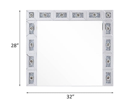 Silver Hollywood Vanity Mirror with Lights - 1st Choice Furniture Direct