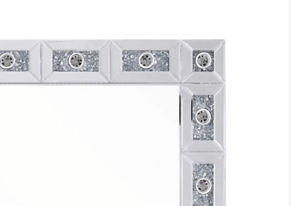 Silver Hollywood Vanity Mirror with Lights - 1st Choice Furniture Direct