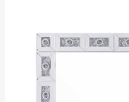 Silver Hollywood Vanity Mirror with Lights - 1st Choice Furniture Direct