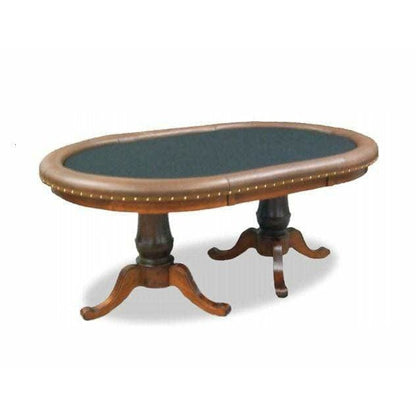 Silverline Chancelerville Solid Wood 42x72 QSWO Game Table 2020QW - 1st Choice Furniture Direct