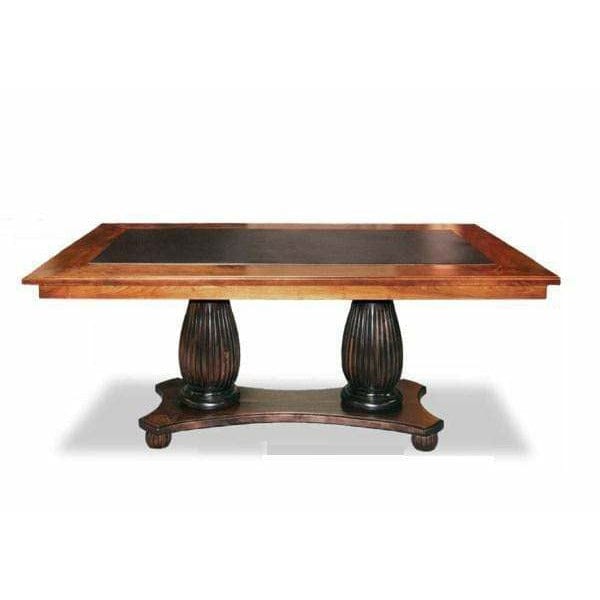 Silverline Game Table Silverline Solid Hardwood Winslow 42" x 72" Rectangle QSWO Game Table