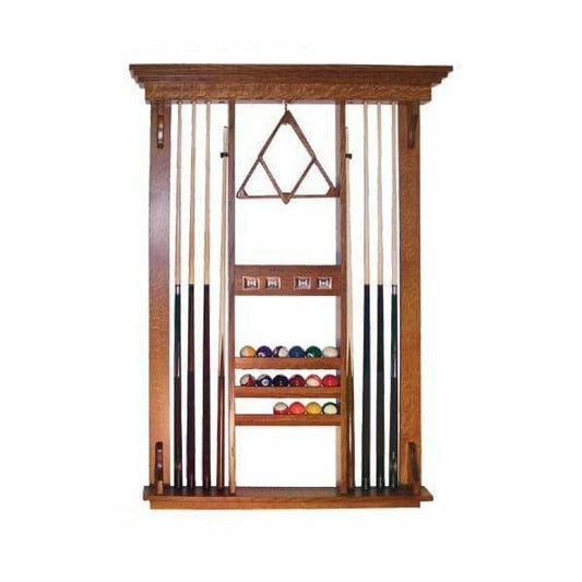 Silverline Game Wall Rack Silverline Solid Premium Deluxe Cherry Wall Rack 1532C
