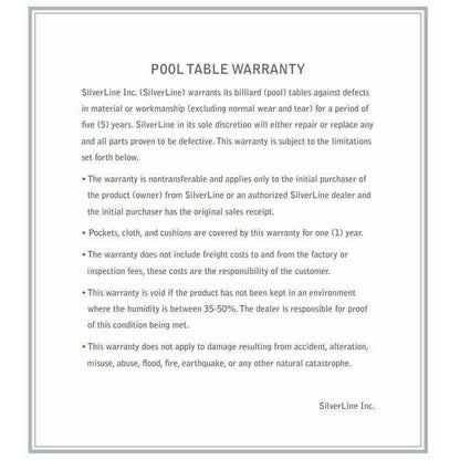 Silverline Mission Rustic Hardwood 12' QSWO Shuffle Board 12QW - 1st Choice Furniture Direct