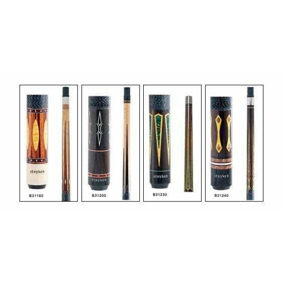 Silverline Solid Construction 58" B31230 2 Piece Stryker Cue 1520 - 1st Choice Furniture Direct