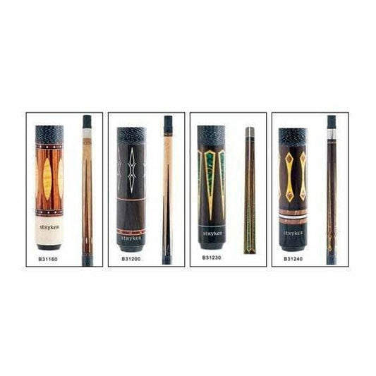 Silverline Solid Construction 58" B31230 2 Piece Stryker Cue 1520 - 1st Choice Furniture Direct