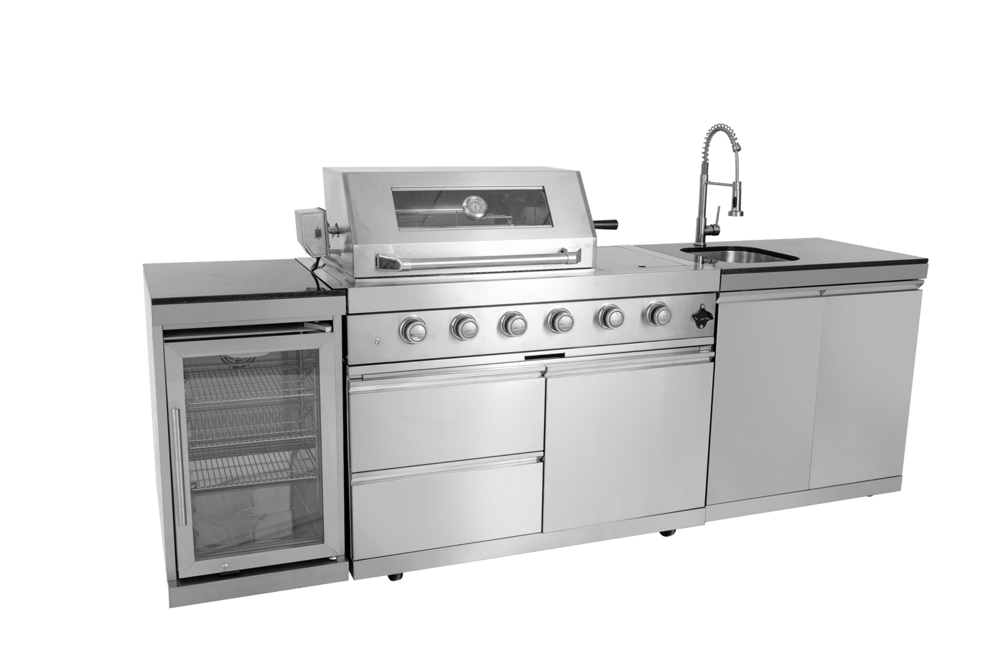 Single door Fridge Cabinet Outdoor Kitchen Islands - 1st Choice Furniture Direct