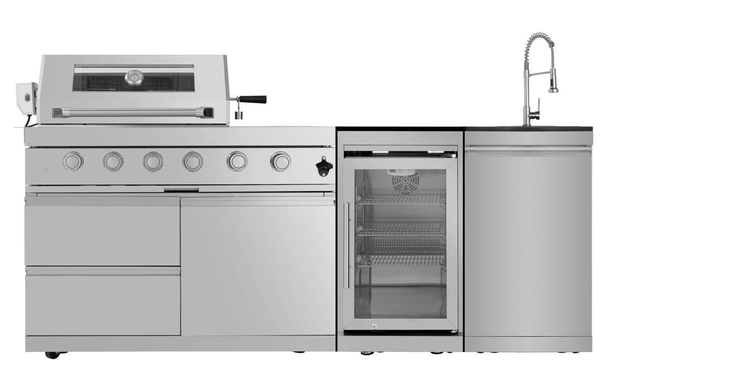 Single door Fridge Cabinet Outdoor Kitchen Islands - 1st Choice Furniture Direct