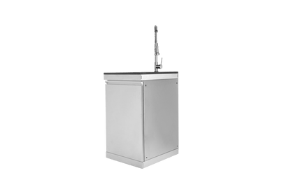 Sink Cabinet with Tap Stainless Steel Outdoor Kitchen Islands - 1st Choice Furniture Direct