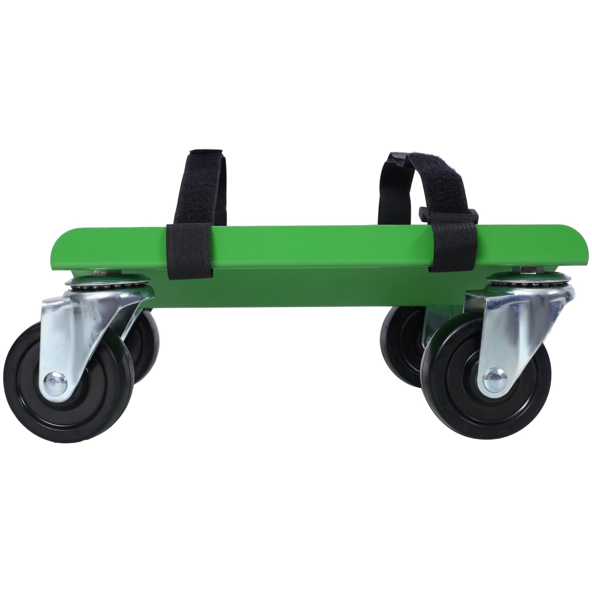 Snowmobile Dolly Heavy Duty Carries up to 1500lbs V - Slide with 2.5' Swivel Casters Rubber Pad Protecting Skis and 2 Pairs of Heavy Duty Straps Firmly Attaching on Skis, GREEN COLOR - 1st Choice Furniture Direct
