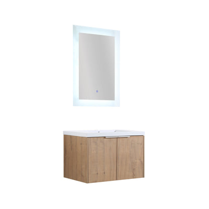 Soft Close Doors Bathroom Vanity With Sink,30 Inch For Small Bathroom,30x18-00630 IMO(KD-Packing) - 1st Choice Furniture Direct