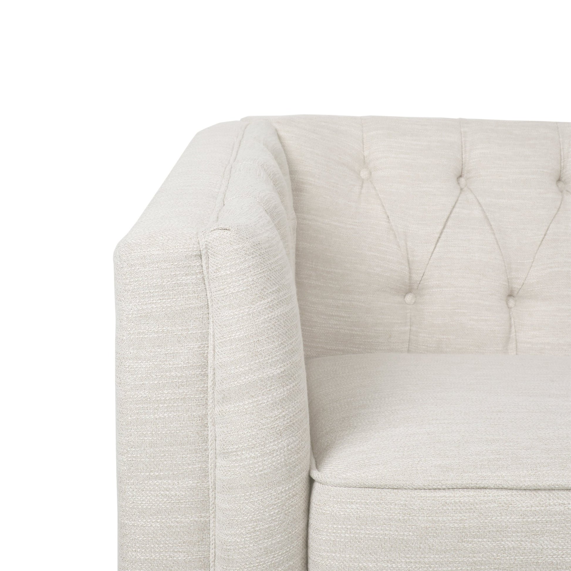 Sophisticated Loveseat with Diamond - Stitched Detailing - 1st Choice Furniture Direct