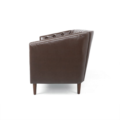 Sophisticated Loveseat with Diamond - Stitched Detailing - 1st Choice Furniture Direct