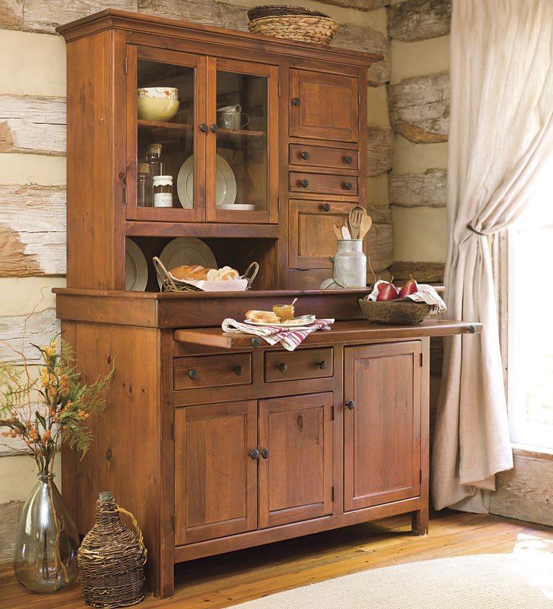 Southern Splinter Conestoga Hoosier Handmade Kitchen Cupboard Hutch - 1st Choice Furniture Direct