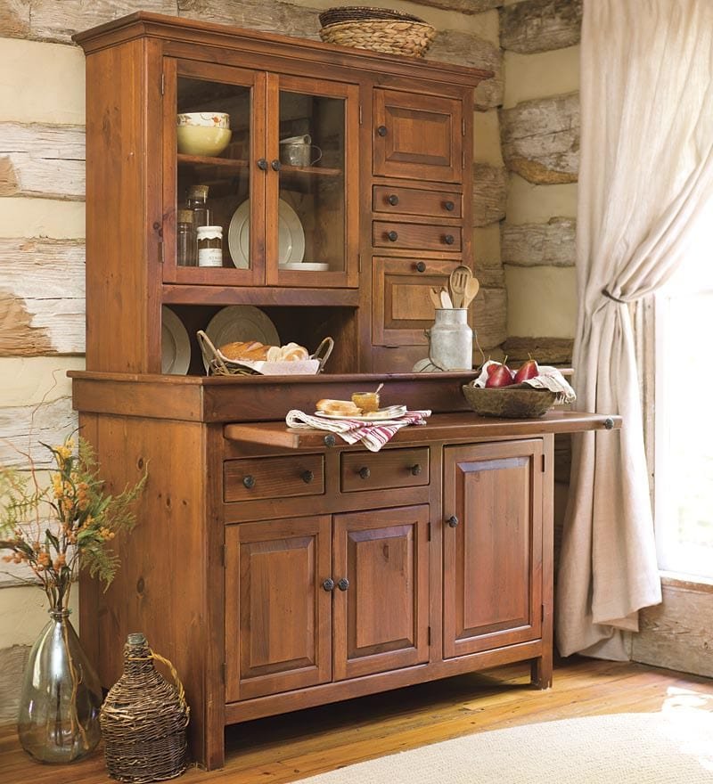 Southern Splinter Conestoga Hoosier Handmade Kitchen Cupboard Hutch - 1st Choice Furniture Direct