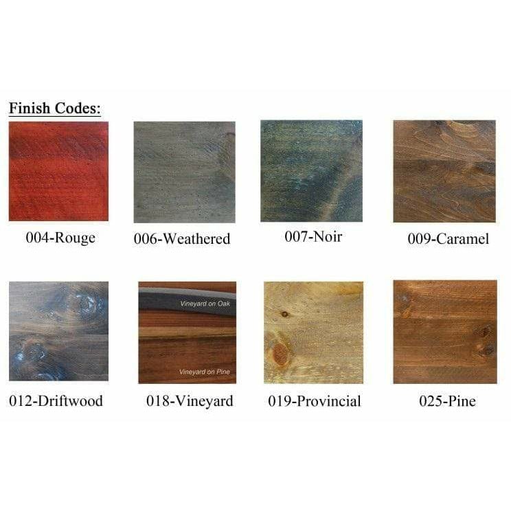 Southern Splinter Reclaimed Authentic Wine Barrel Staves 16" Lazy Susan - 1st Choice Furniture Direct