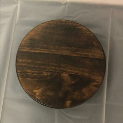 Southern Splinter Reclaimed Authentic Wine Barrel Staves 16" Lazy Susan - 1st Choice Furniture Direct