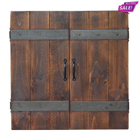 Southern Splinter Reclaimed Wine Game Room Dart Board Cabinet - 601 - 1st Choice Furniture Direct
