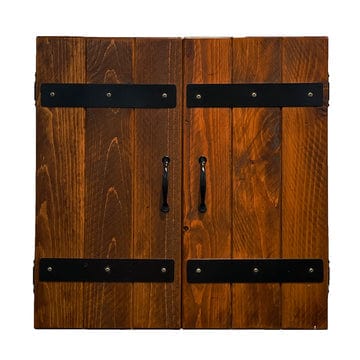 Southern Splinter Reclaimed Wine Game Room Dart Board Cabinet - 601 - 1st Choice Furniture Direct