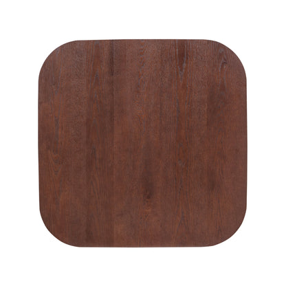 SQUARE DINNING TABLE 60528.00WEG (Dark Walnut) - 1st Choice Furniture Direct