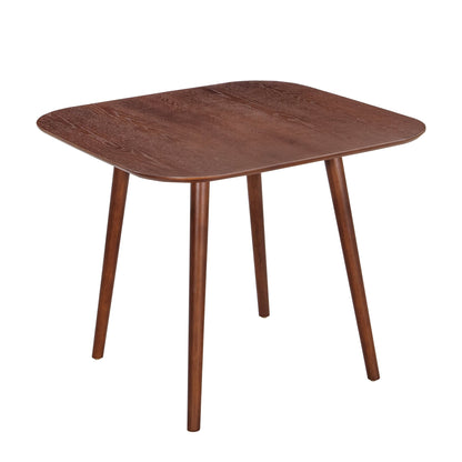 SQUARE DINNING TABLE 60528.00WEG (Dark Walnut) - 1st Choice Furniture Direct