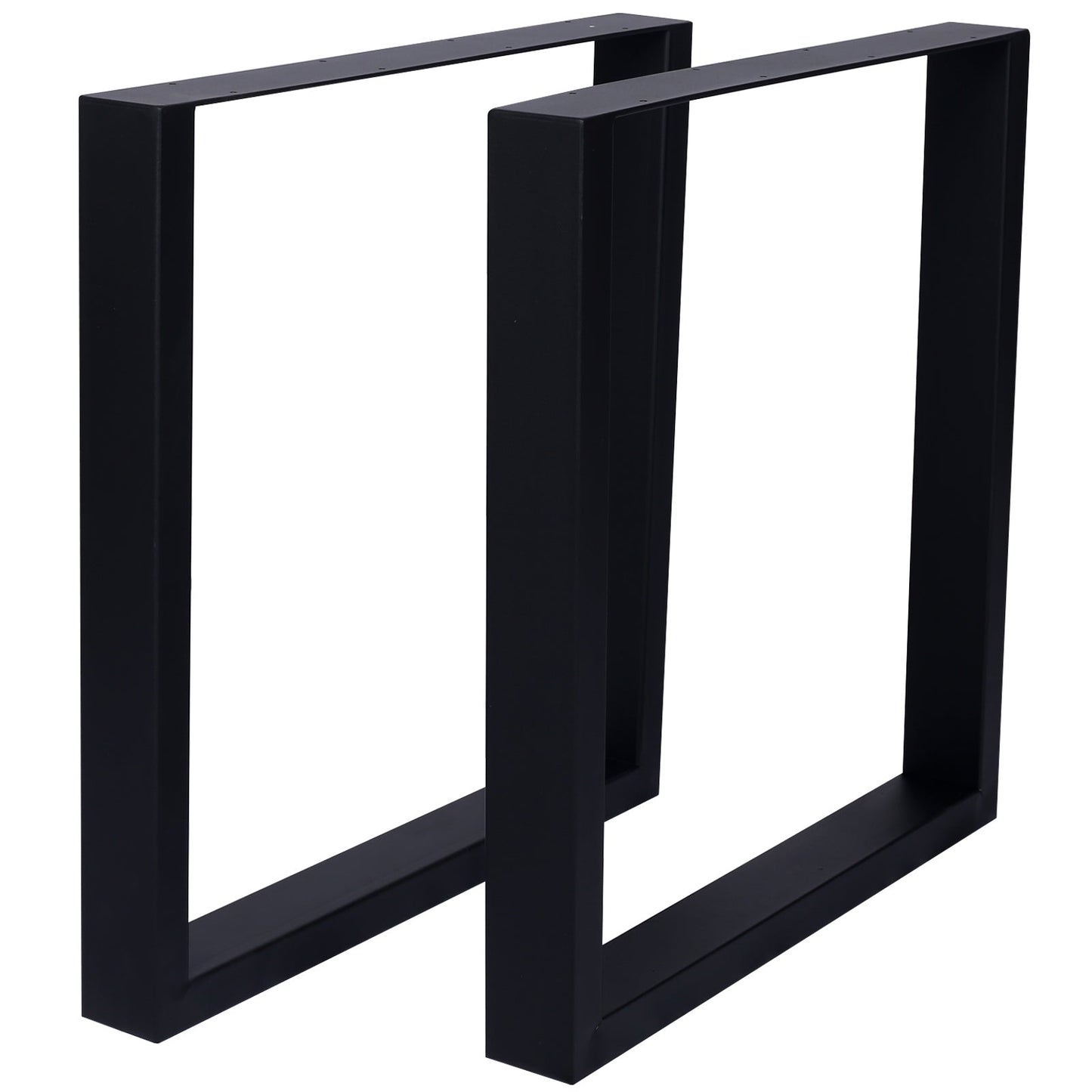 Square Table Legs 28X 24' ,Wide Metal Table Legs , Heavy Duty Steel Desk Legs Table Leg Dining Table Legs Coffee Desk Leg, Set of 2 - 1st Choice Furniture Direct