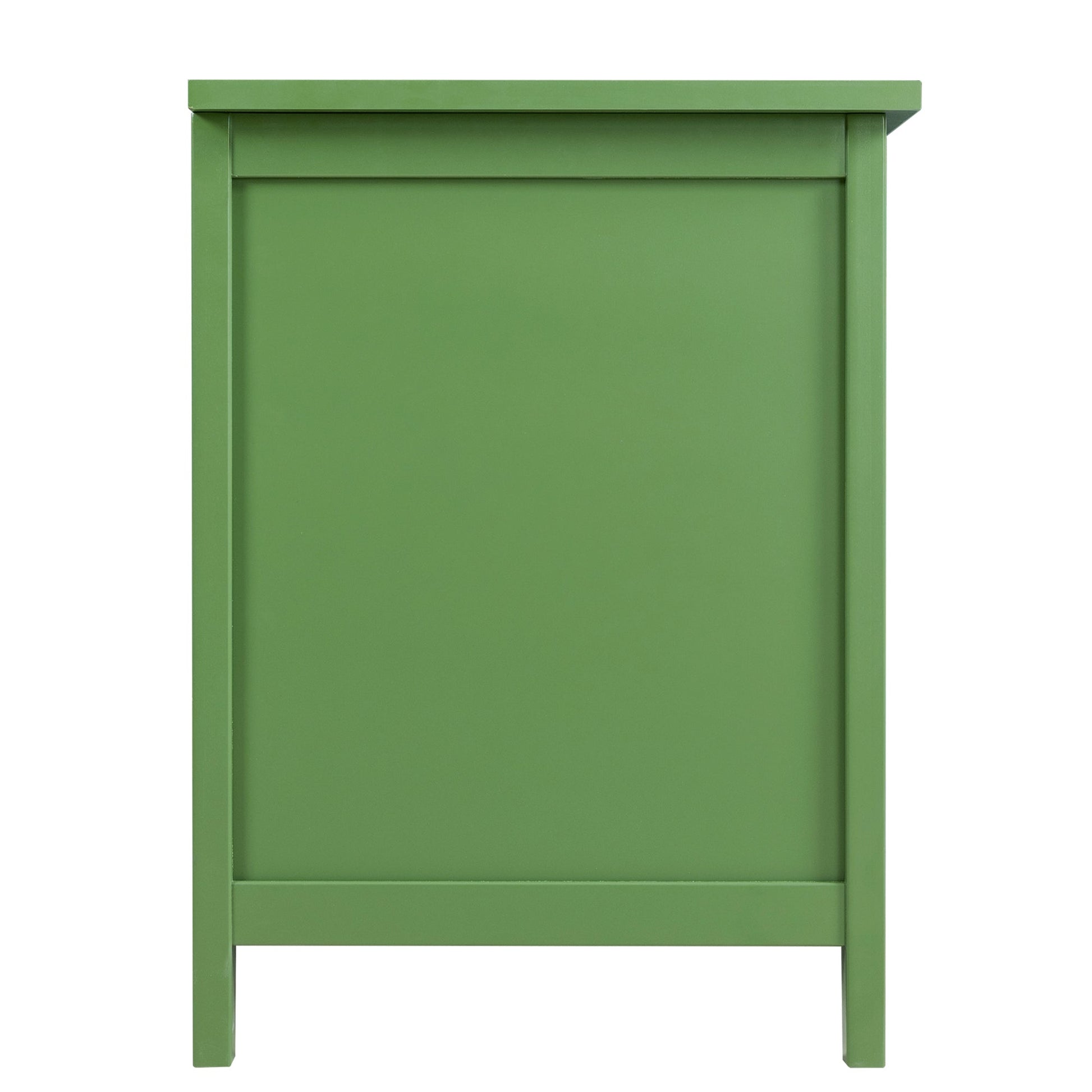 Stylish Antique Green TV Cabinet with Solid Wood Frame and Changhong Glass Door, 71-inch - 1st Choice Furniture Direct