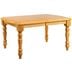 Sunset Trading Oak Selections 7 Piece 56-72" Rectangular Extendable Dining Set with Arrowback Windsor Chairs
