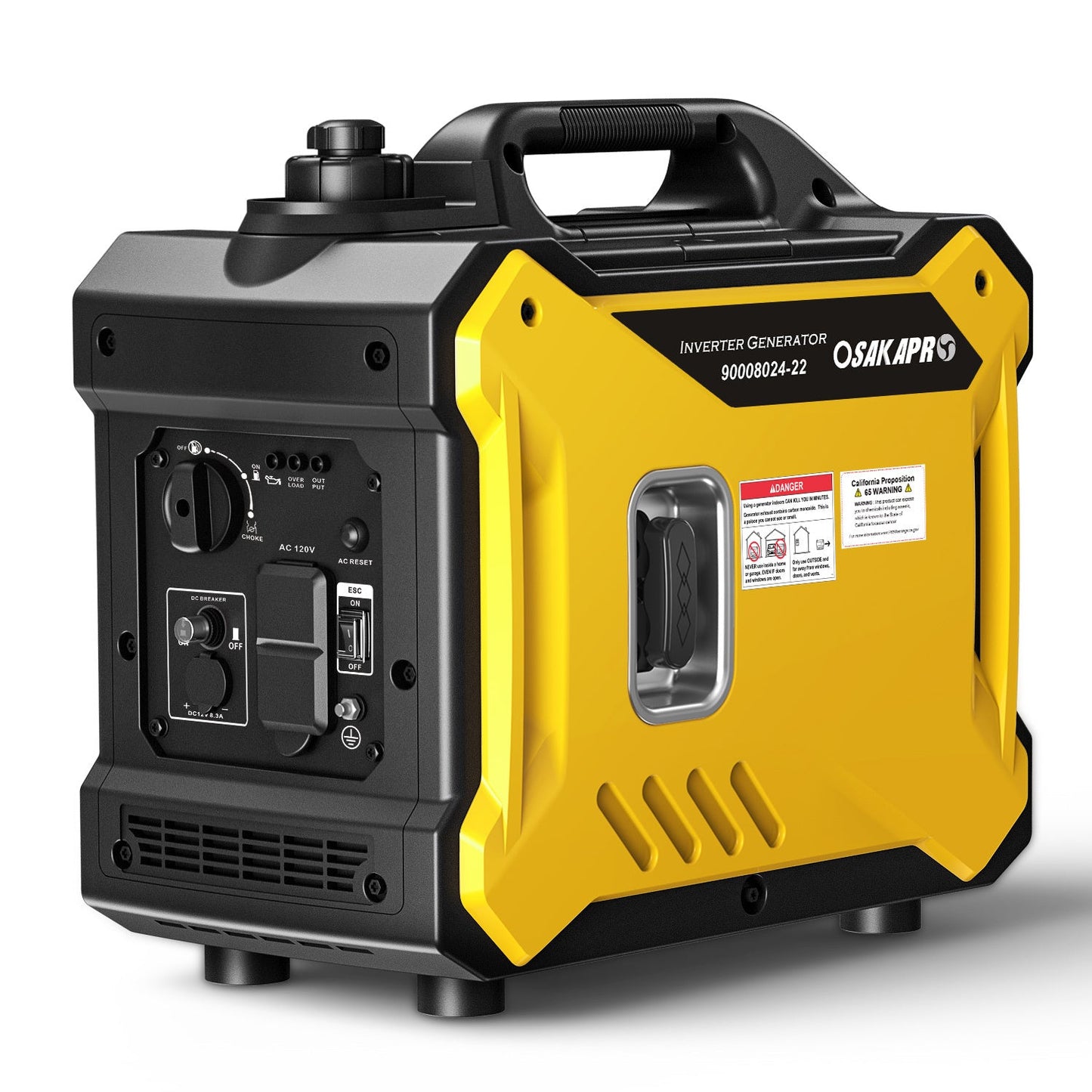 Super quiet Inverter Generator 2000w portable generator, 79.7cc ultra light EPA compliant - 1st Choice Furniture Direct