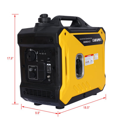 Super quiet Inverter Generator 2000w portable generator, 79.7cc ultra light EPA compliant - 1st Choice Furniture Direct