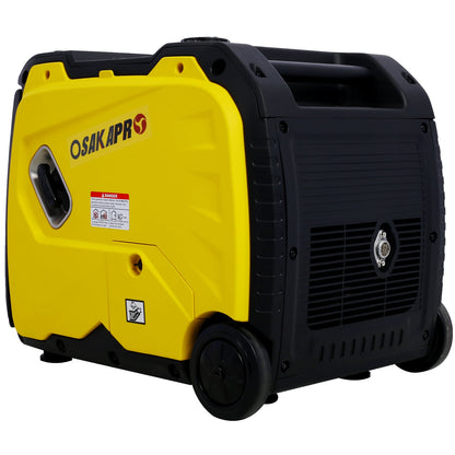 Super quiet Inverter Generator 4500w portable generator electric start, foldable handle with wheel,212cc 4 stroke EPA compliant - 1st Choice Furniture Direct