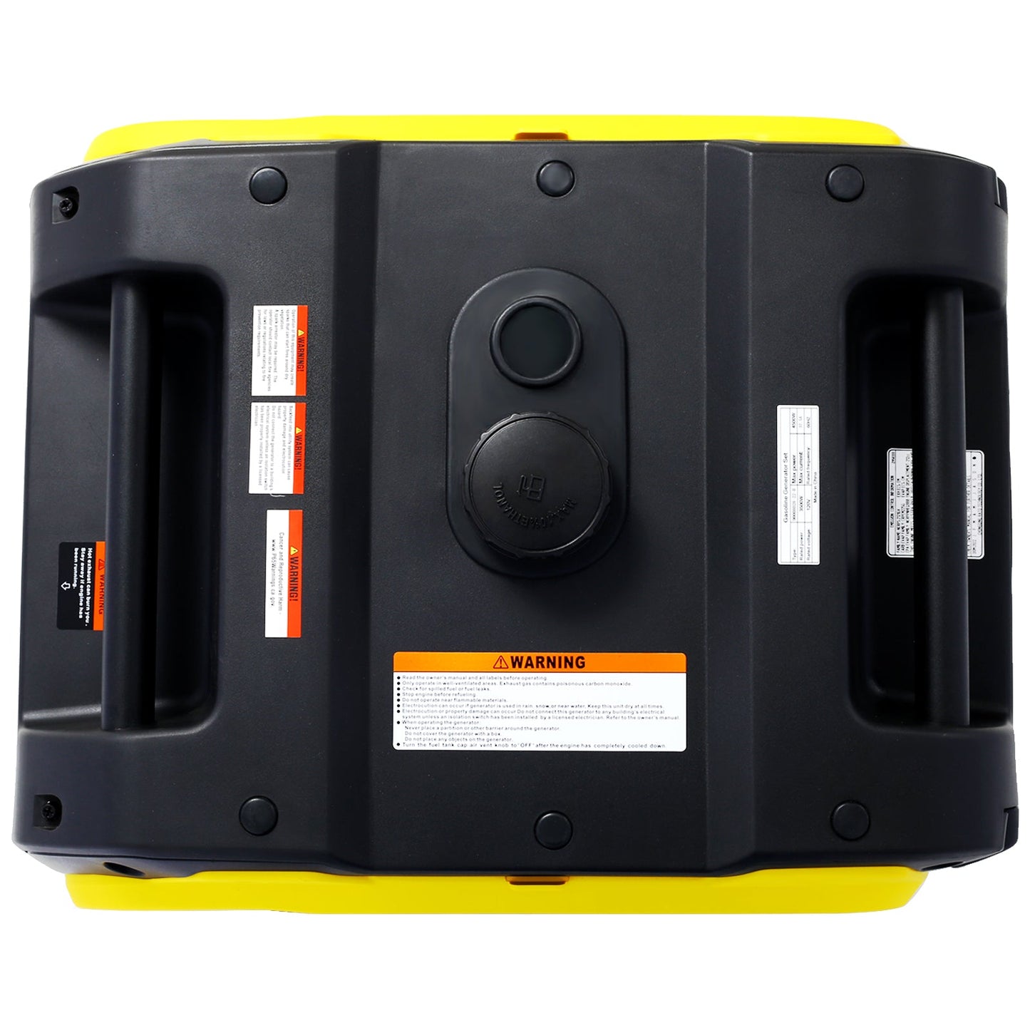 Super quiet Inverter Generator 4500w portable generator electric start, foldable handle with wheel,212cc 4 stroke EPA compliant - 1st Choice Furniture Direct