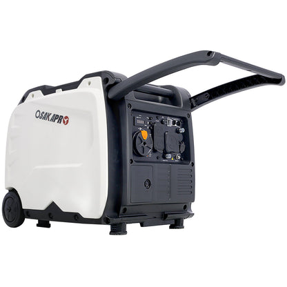Super quiet Inverter Generator 4500w portable generator electric start, foldable handle with wheel,212cc 4 stroke EPA compliant - 1st Choice Furniture Direct