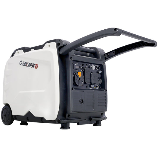 Super quiet Inverter Generator 4500w portable generator electric start, foldable handle with wheel,212cc 4 stroke EPA compliant - 1st Choice Furniture Direct