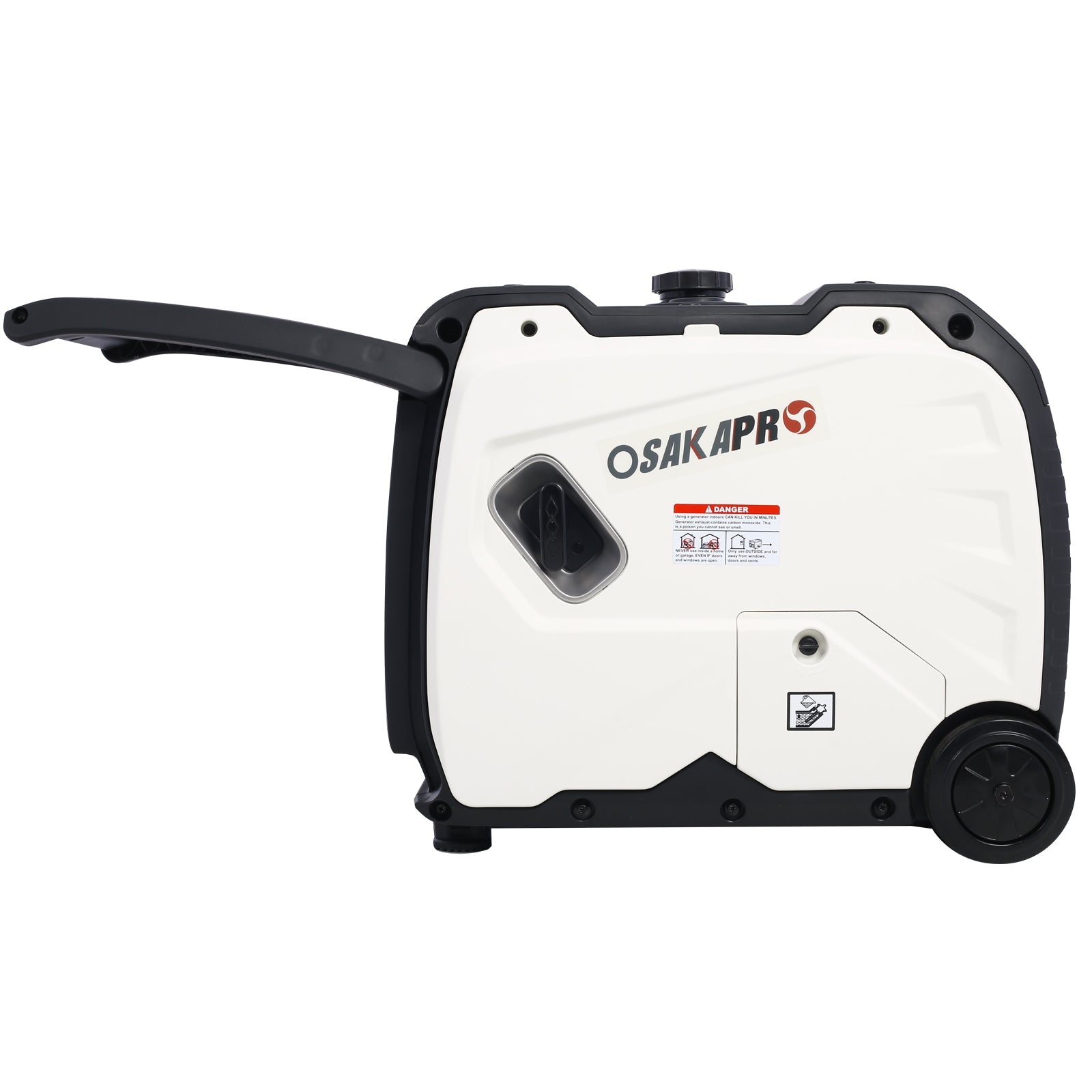 Super quiet Inverter Generator 4500w portable generator electric start, foldable handle with wheel,212cc 4 stroke EPA compliant - 1st Choice Furniture Direct