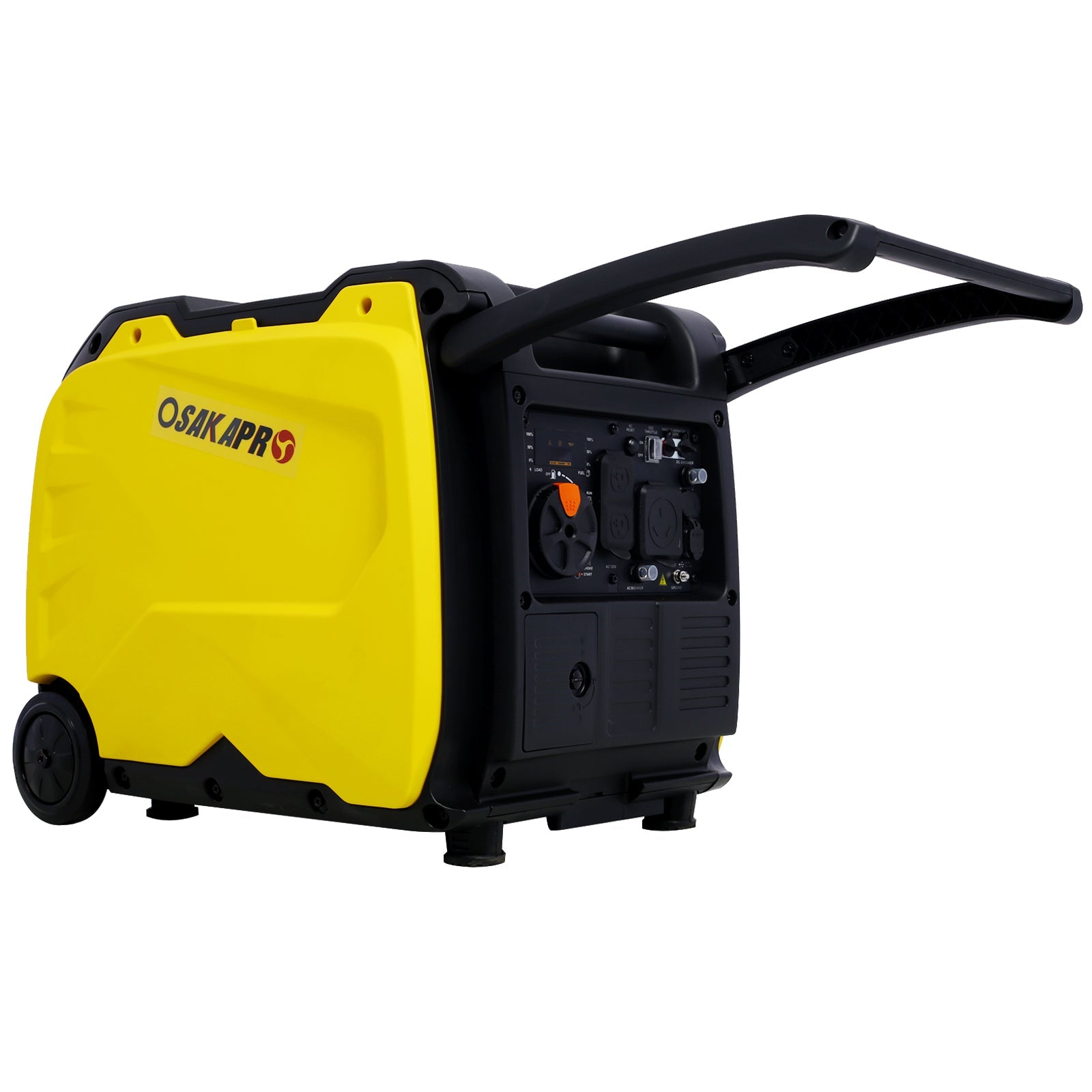 Super quiet Inverter Generator 4500w portable generator electric start, foldable handle with wheel,212cc 4 stroke EPA compliant - 1st Choice Furniture Direct