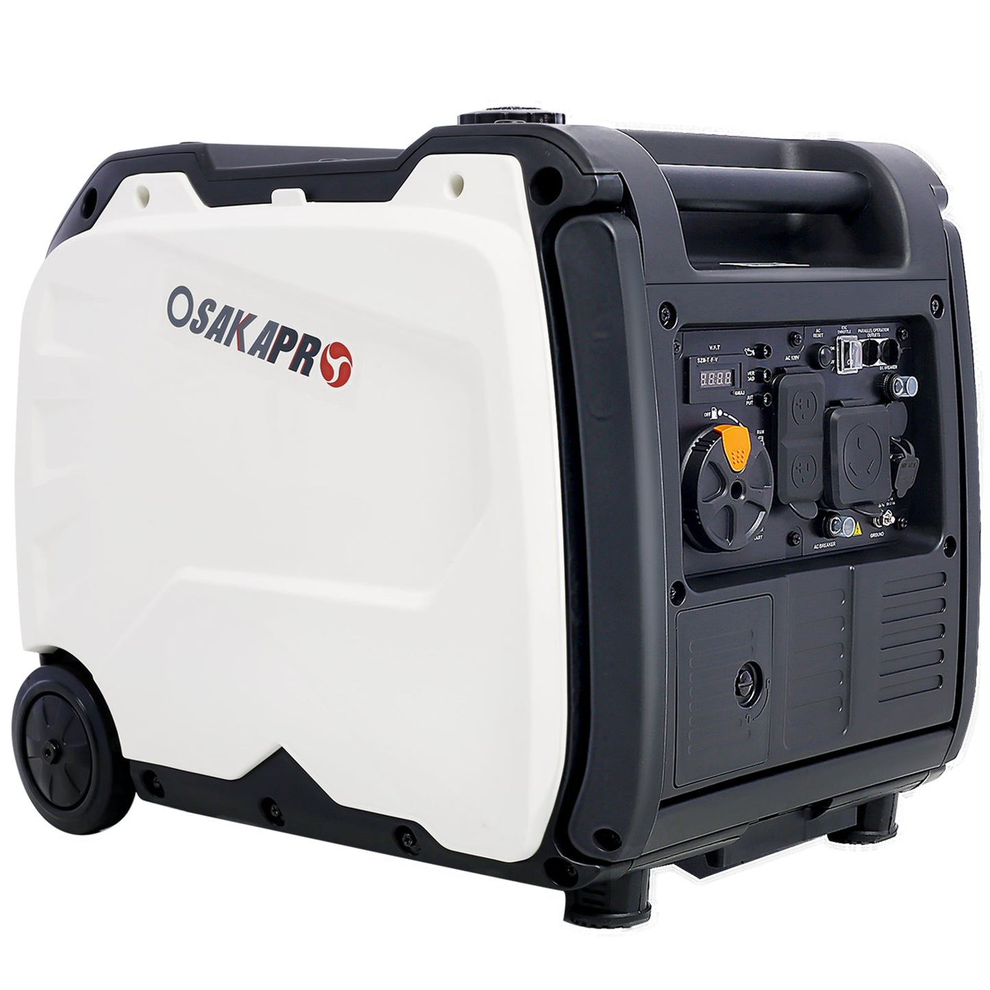 Super quiet Inverter Generator 4500w portable generator electric start, foldable handle with wheel,212cc 4 stroke EPA compliant - 1st Choice Furniture Direct