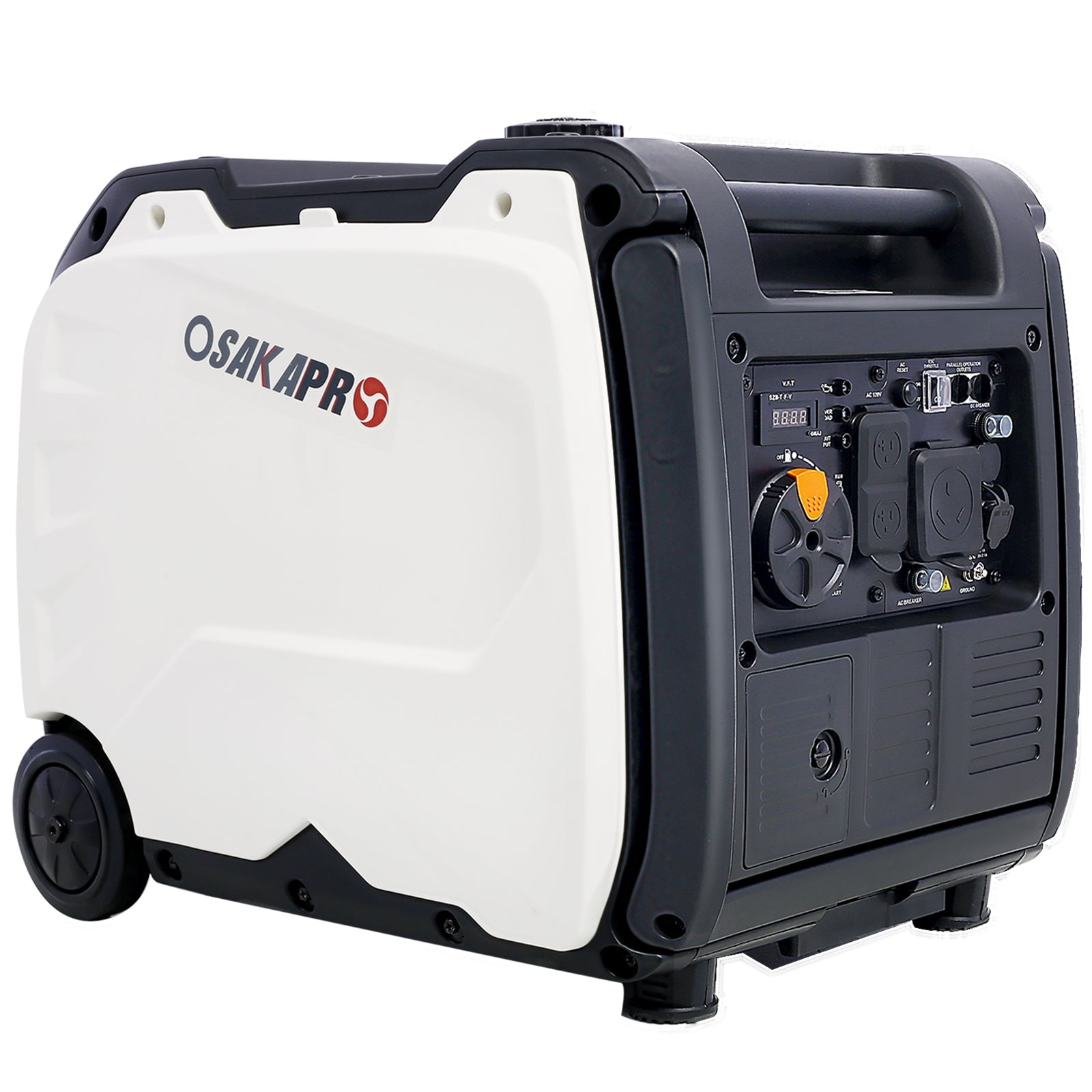 Super quiet Inverter Generator 4500w portable generator electric start, foldable handle with wheel,212cc 4 stroke EPA compliant - 1st Choice Furniture Direct