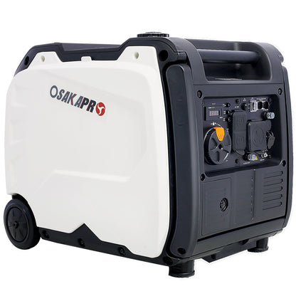 Super quiet Inverter Generator 4500w portable generator electric start, foldable handle with wheel,212cc 4 stroke EPA compliant - 1st Choice Furniture Direct