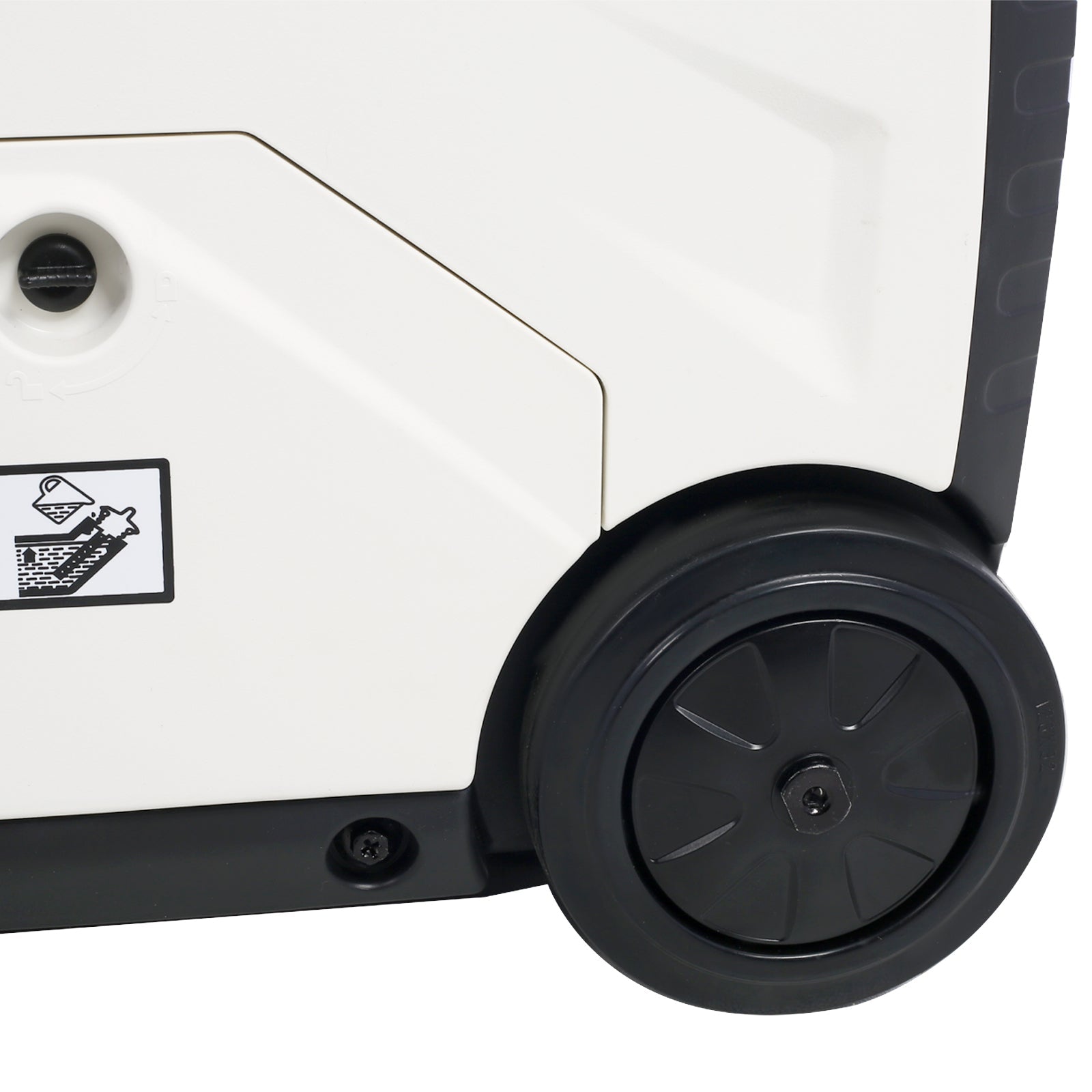 Super quiet Inverter Generator 4500w portable generator electric start, foldable handle with wheel,212cc 4 stroke EPA compliant - 1st Choice Furniture Direct